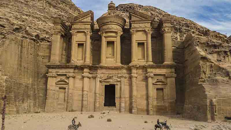 66 - Jordania - Petra - templo Ed-deir o El Monasterio
